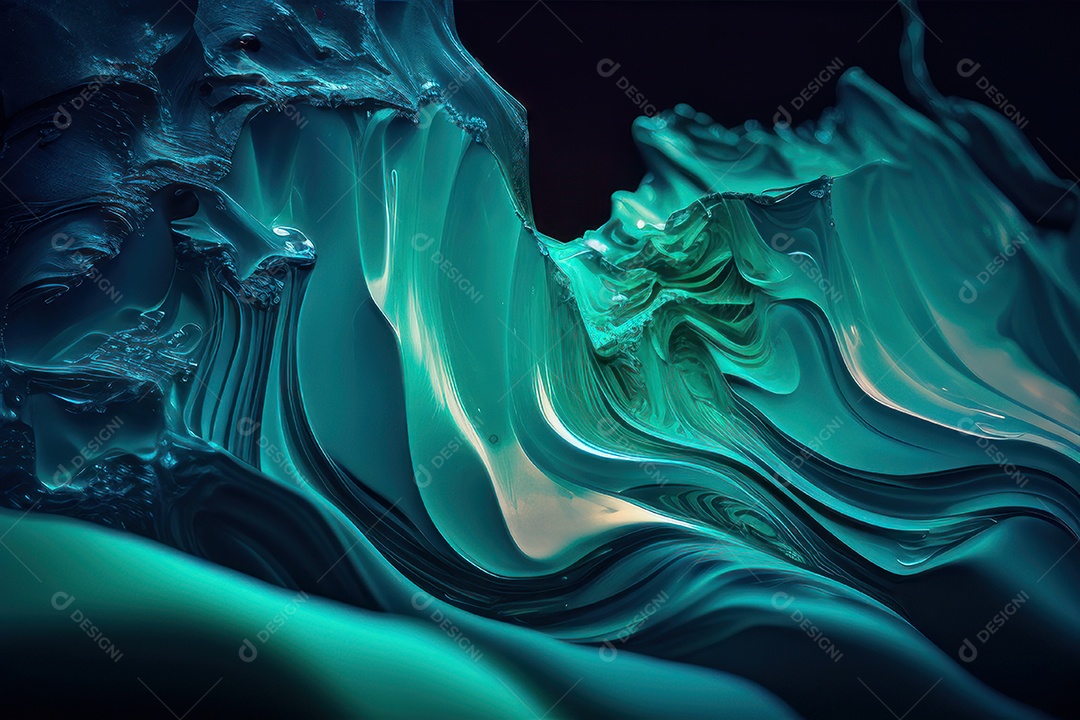 Objeto caindo sobre mar.