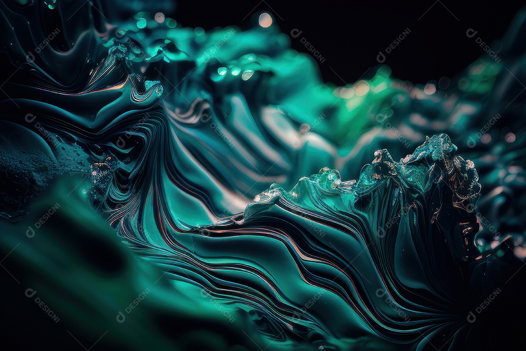 Objeto caindo sobre mar.