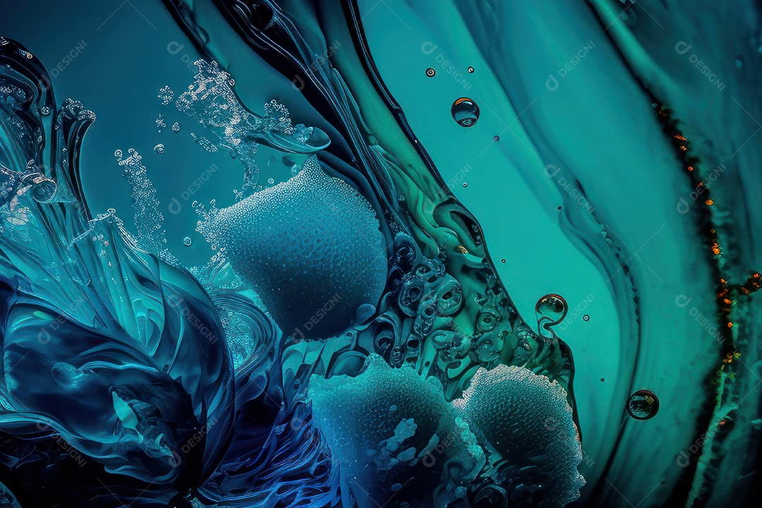 Objeto caindo sobre mar.