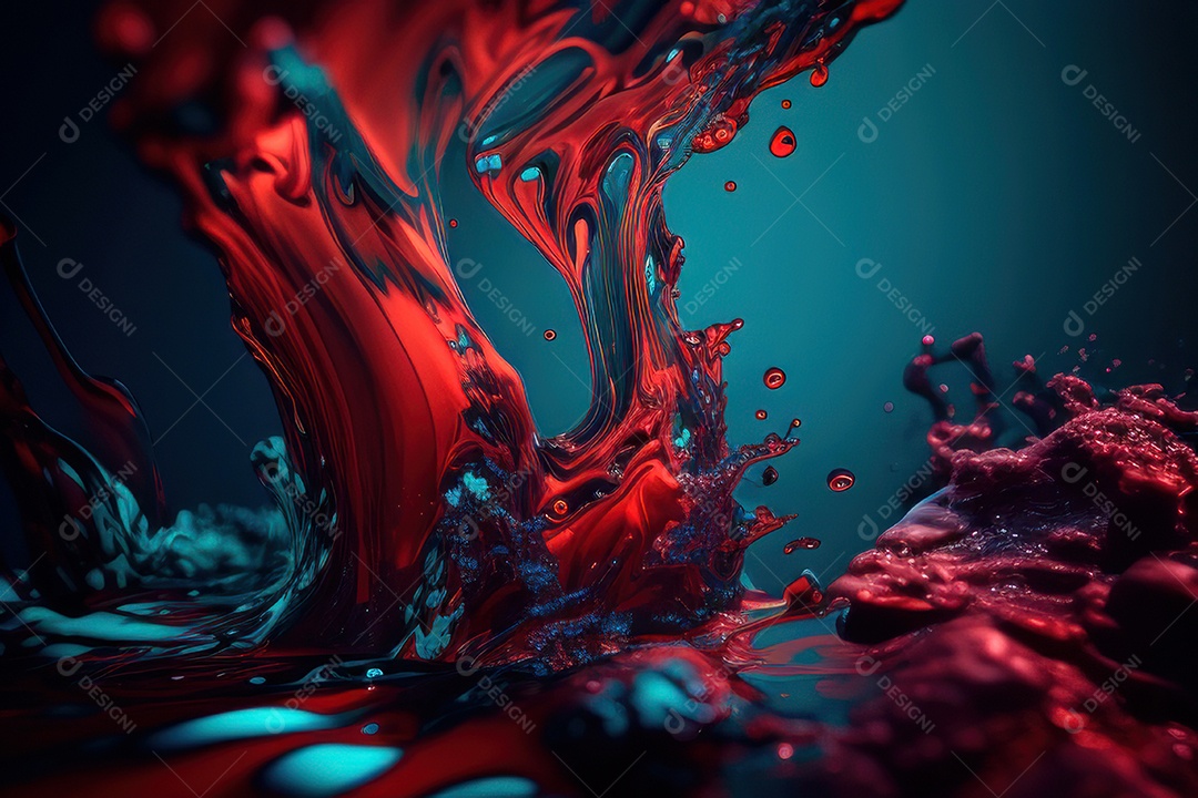 Objeto caindo sobre mar.