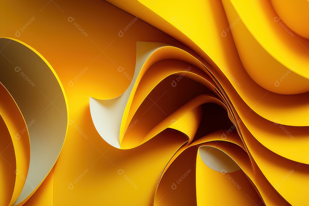 Textura com formas amarelas.