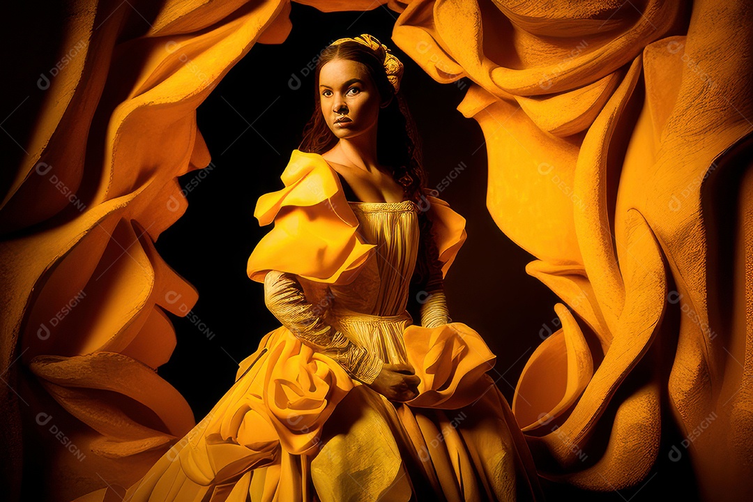 Mulher jovem garota sobre fundo isolado.