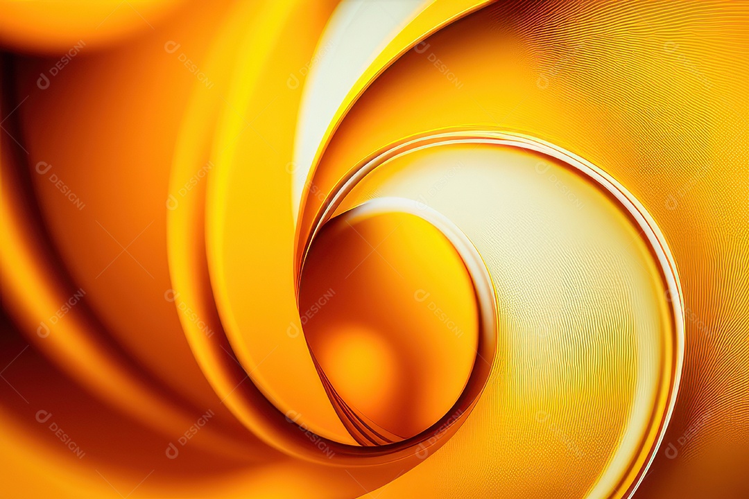 Background com formas amarela.