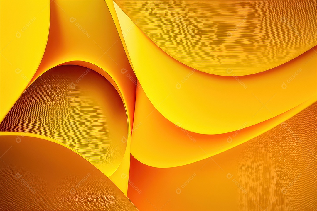 Background com formas amarela.