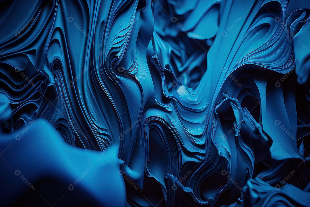 Background com formas azul.