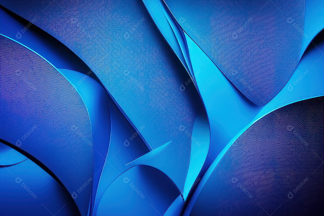 Background com formas azul.