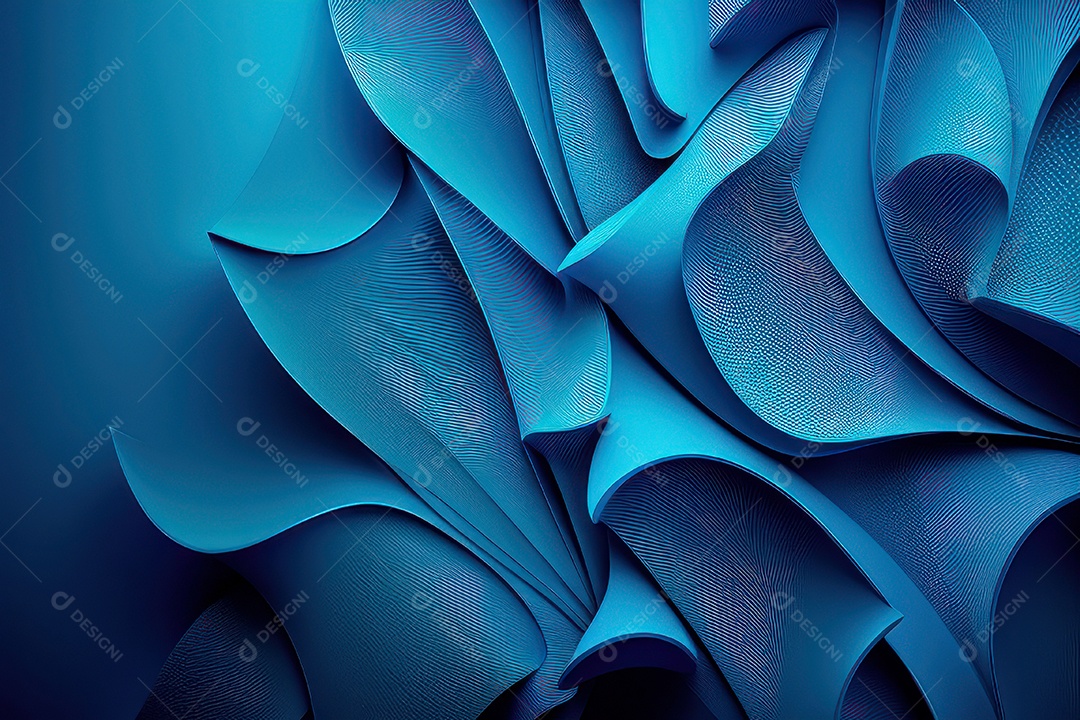 Background com formas azul.