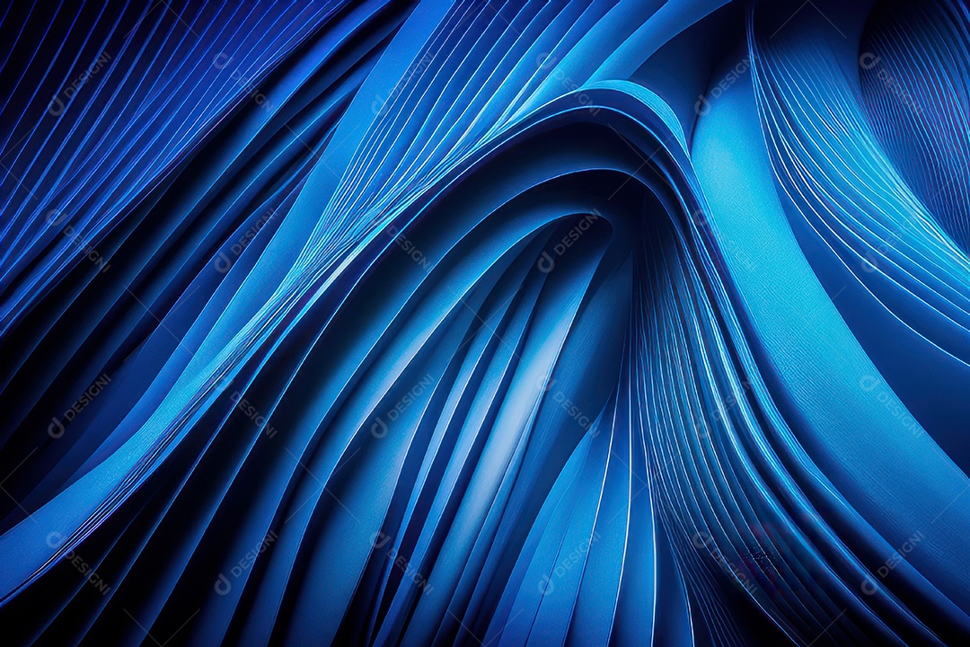 Background com formas azul.