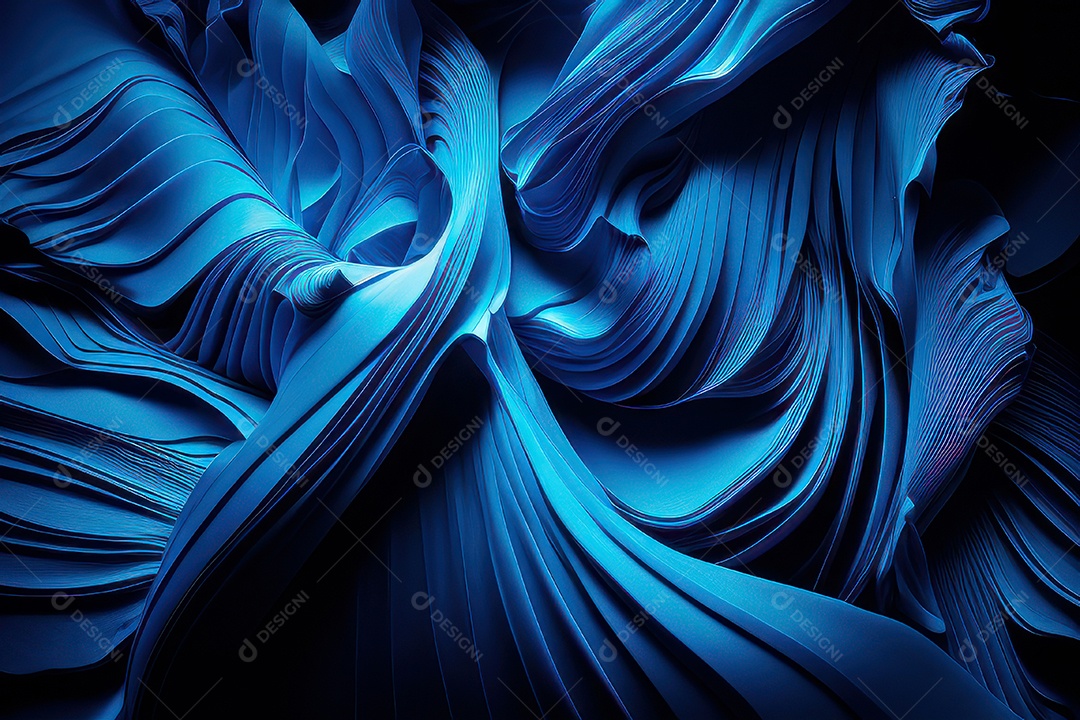 Background com formas azul.