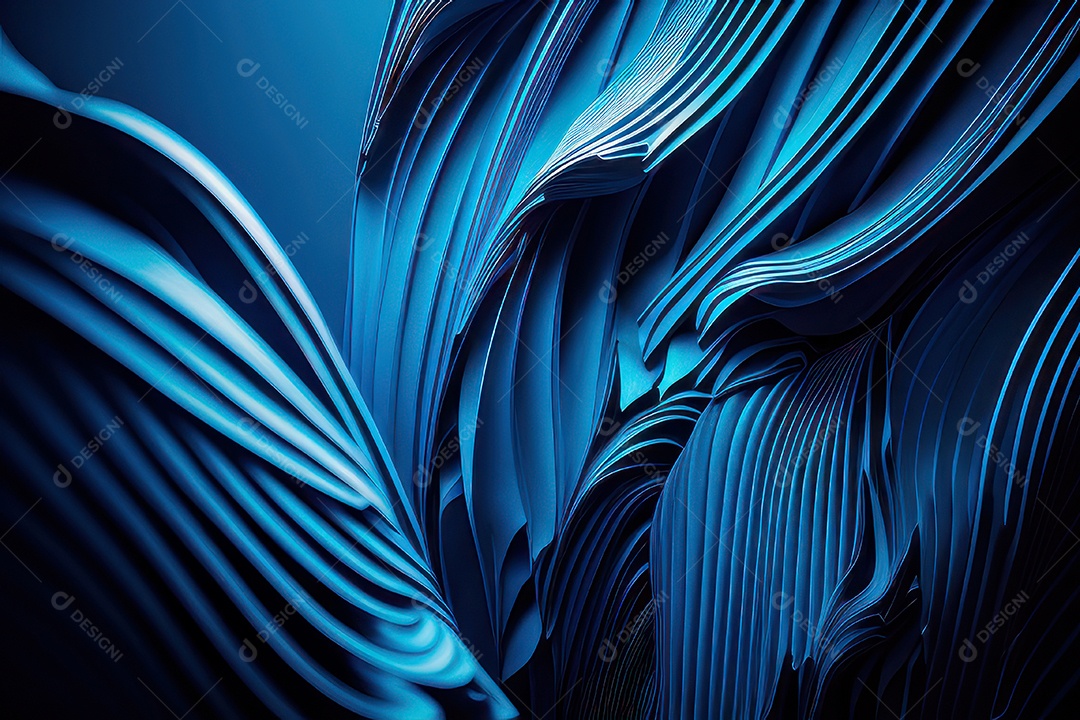 Background com formas azul.