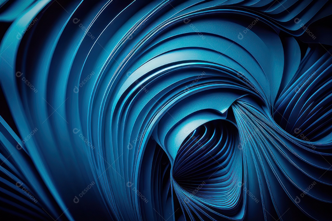 Textura com formas abstratas azul.