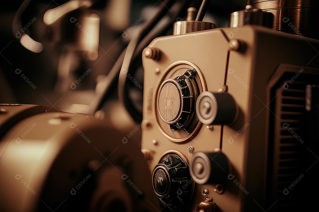 Textura com formas abstratas.