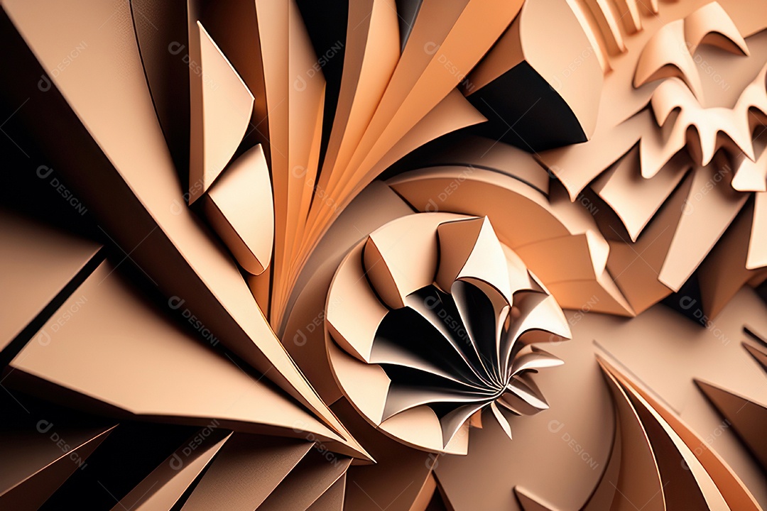 Textura com formas abstratas.