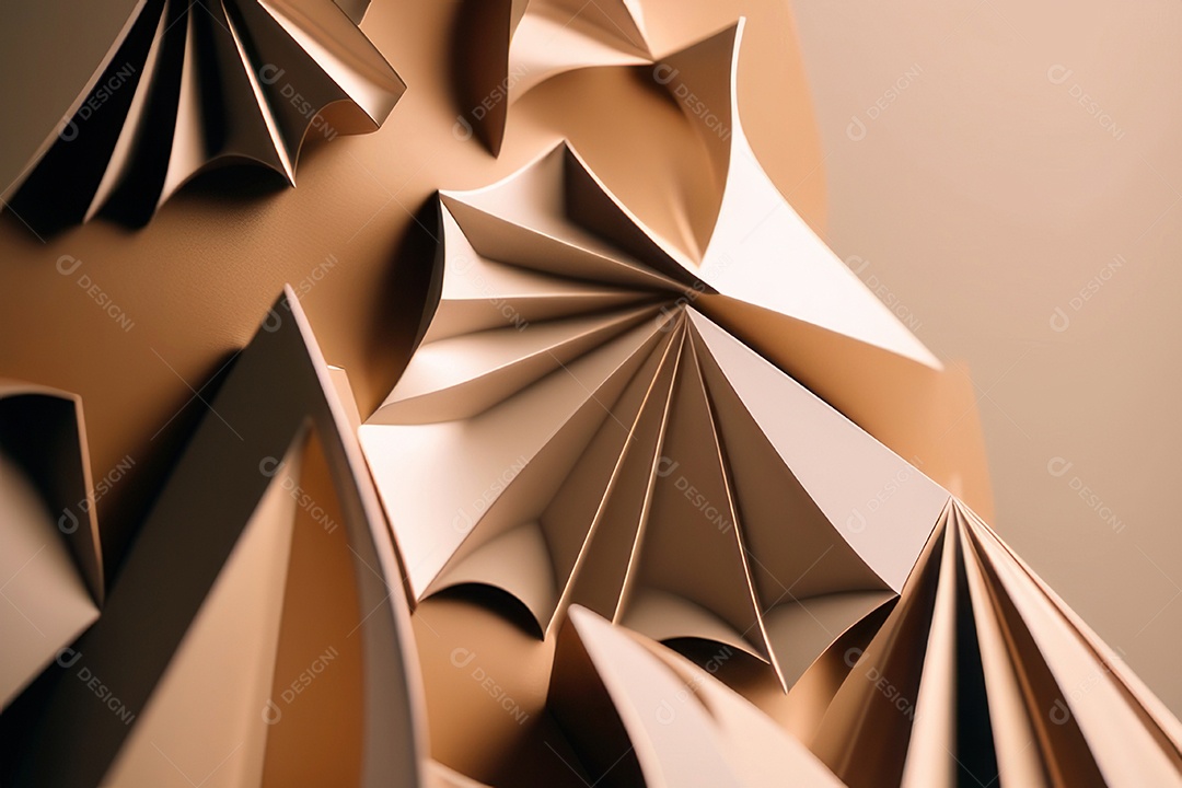 Textura com formas abstratas.