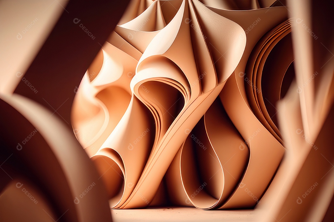 Textura com formas abstratas.