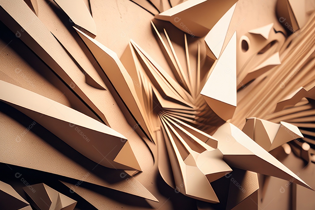 Textura com formas abstratas.