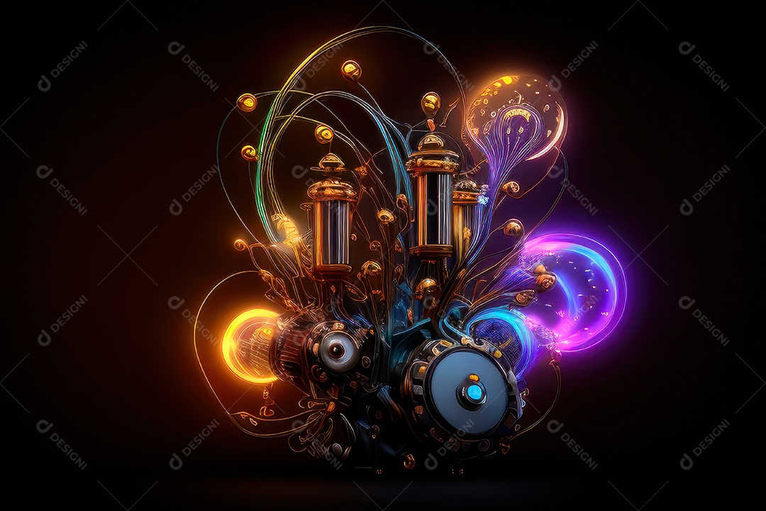 Engrenagens Steampunk.