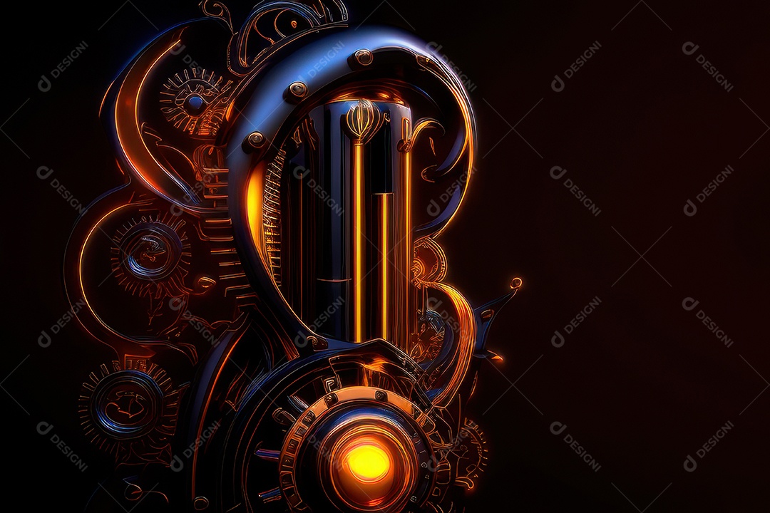 Engrenagens Steampunk.