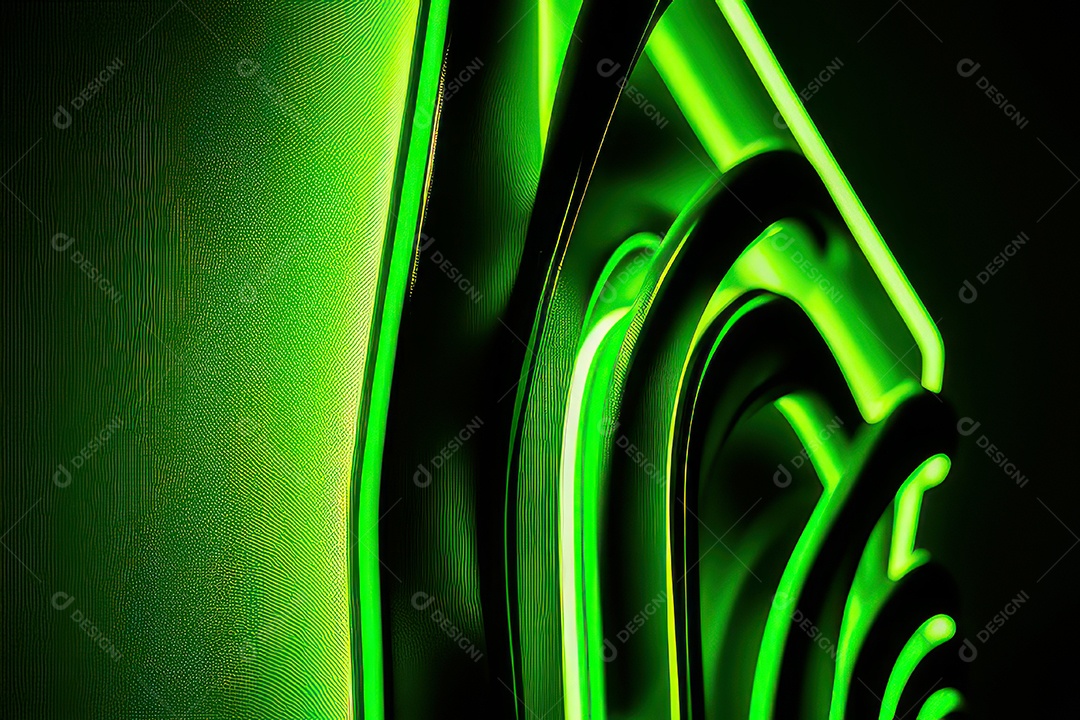 Textura com formas neon.