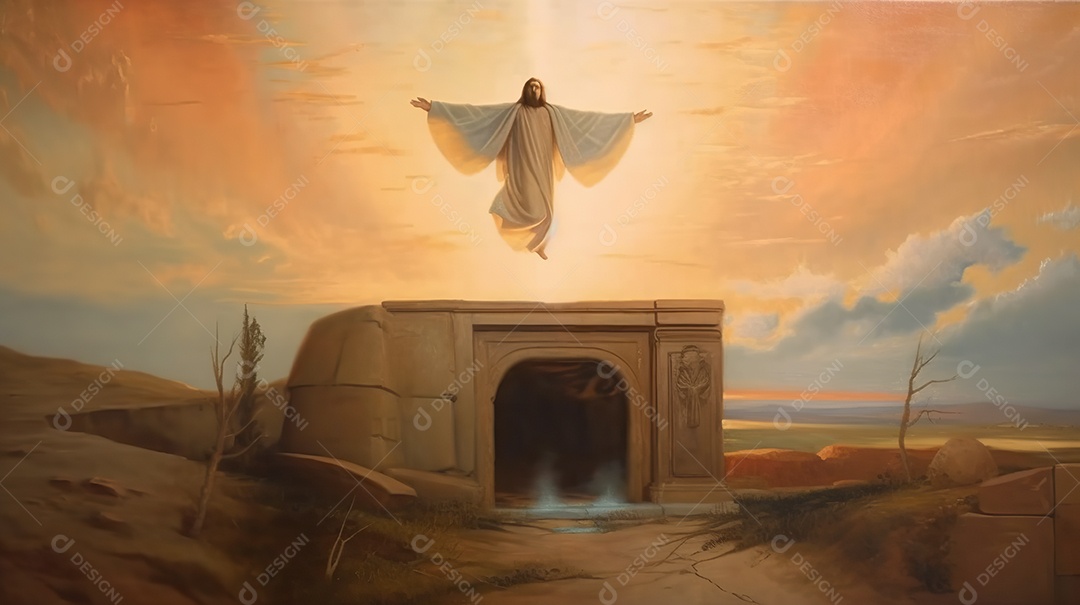 Túmulo vazio de Jesus aberto vista externa