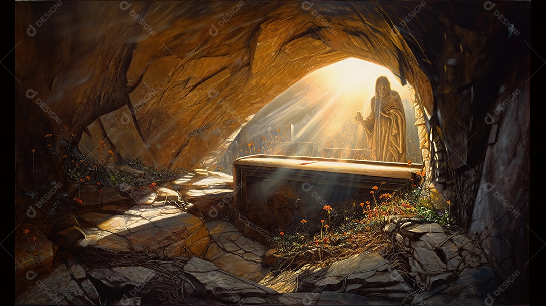 Túmulo vazio de Jesus aberto vista externa