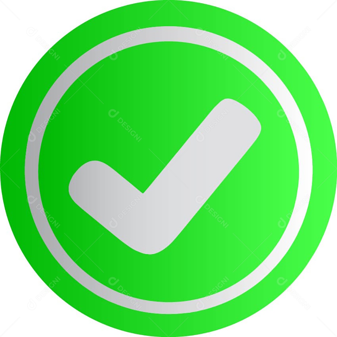 Ícone Check Certo EPS