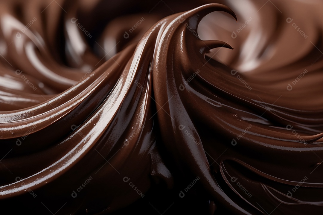 Saboroso chocolate derretido