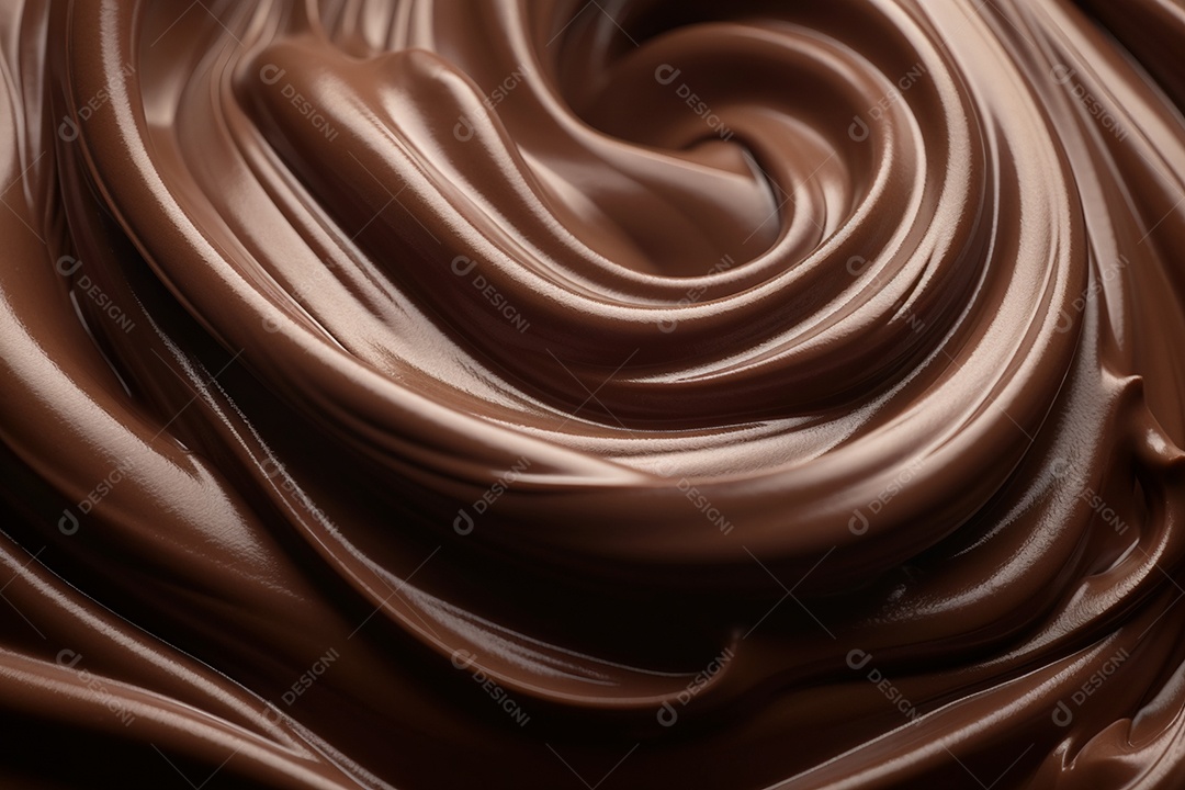 Saboroso chocolate derretido