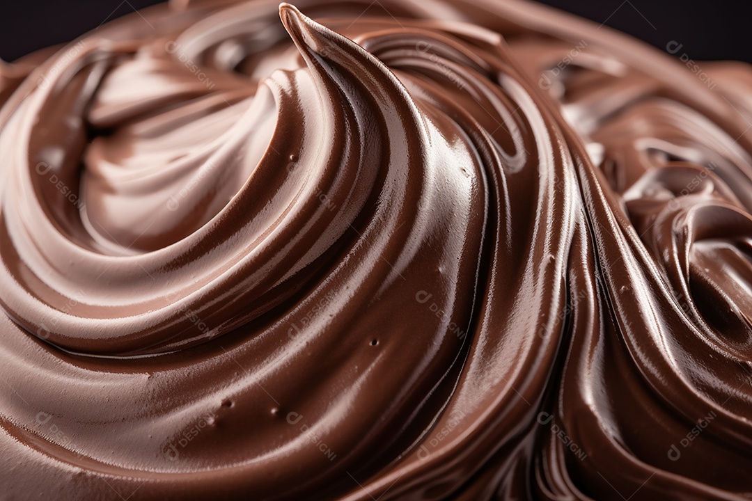 Saboroso chocolate derretido