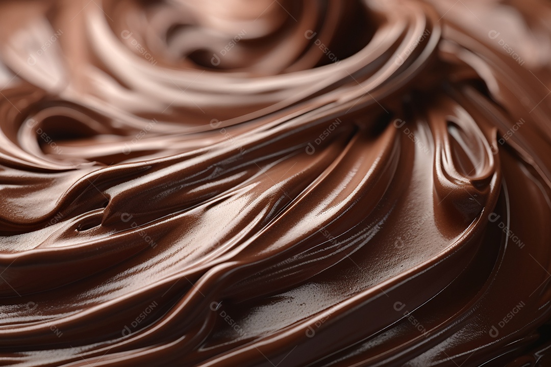 Saboroso chocolate derretido