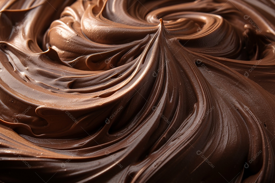 Saboroso chocolate derretido