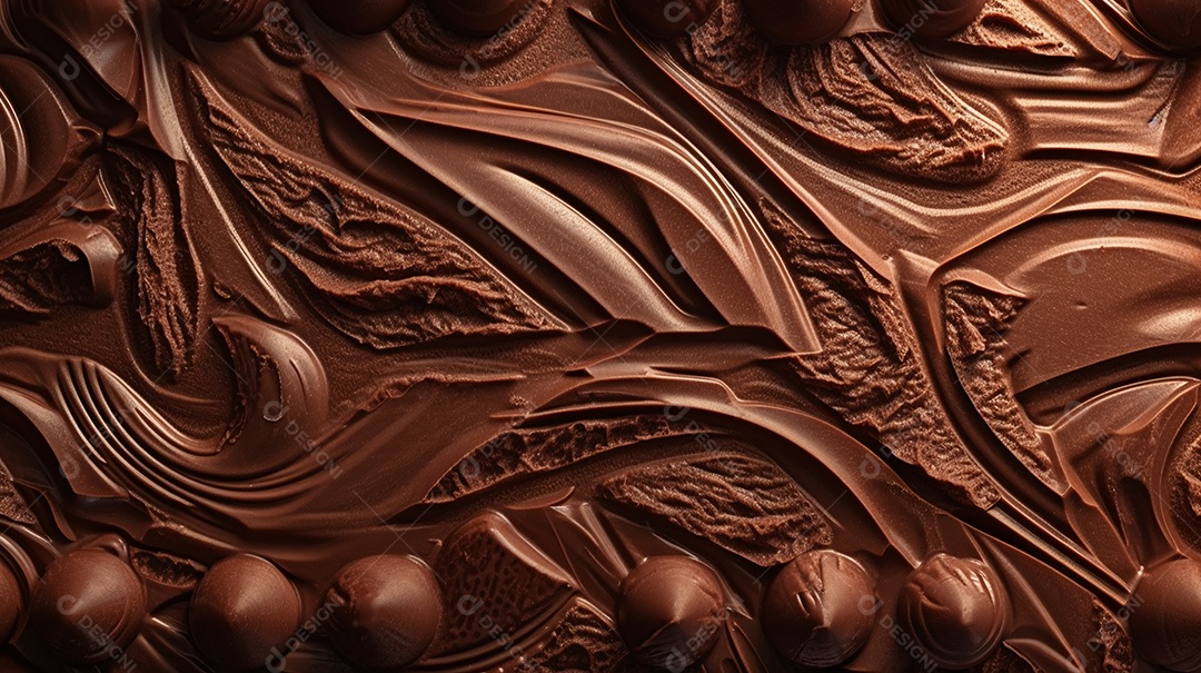 Saboroso chocolate derretido