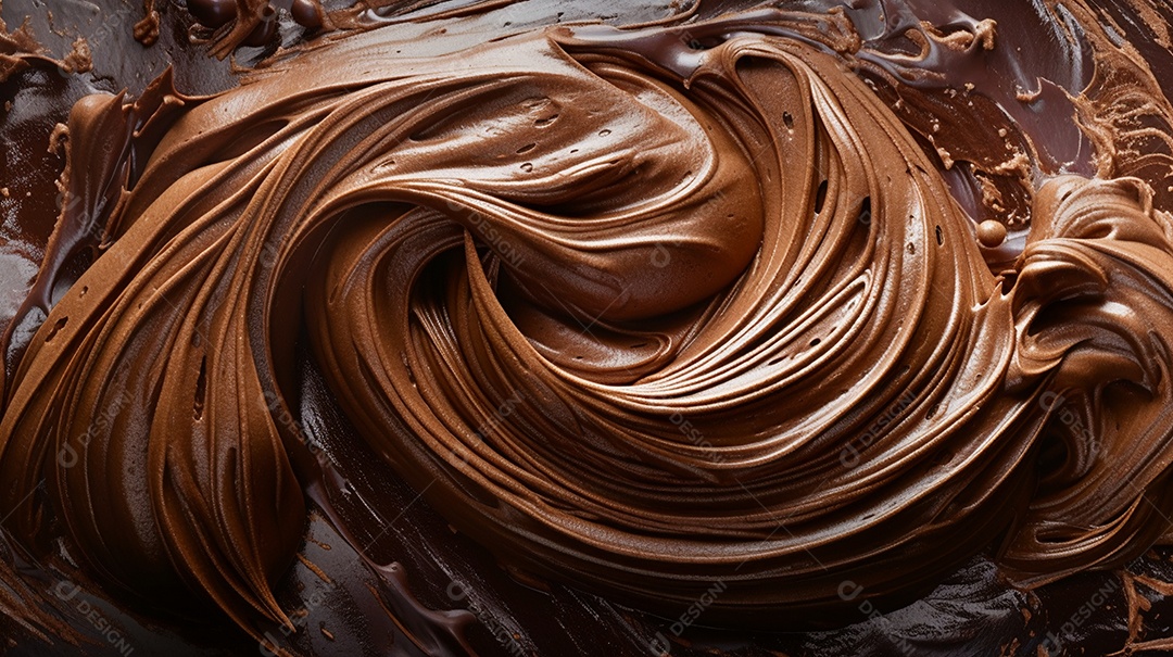 Saboroso chocolate derretido