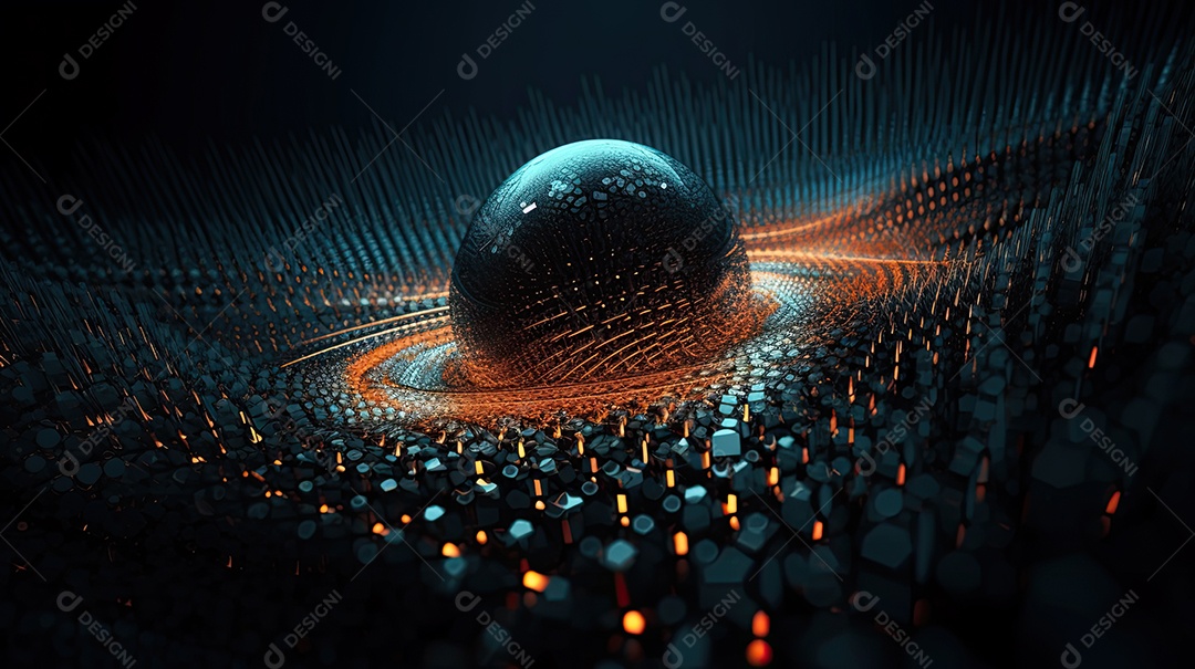 Abstrato base de tecnologia.