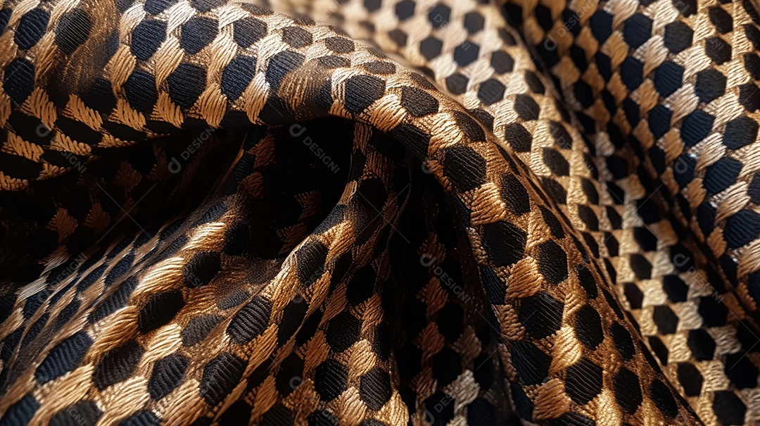 Tecido pano xadrez sobre fundo isolado