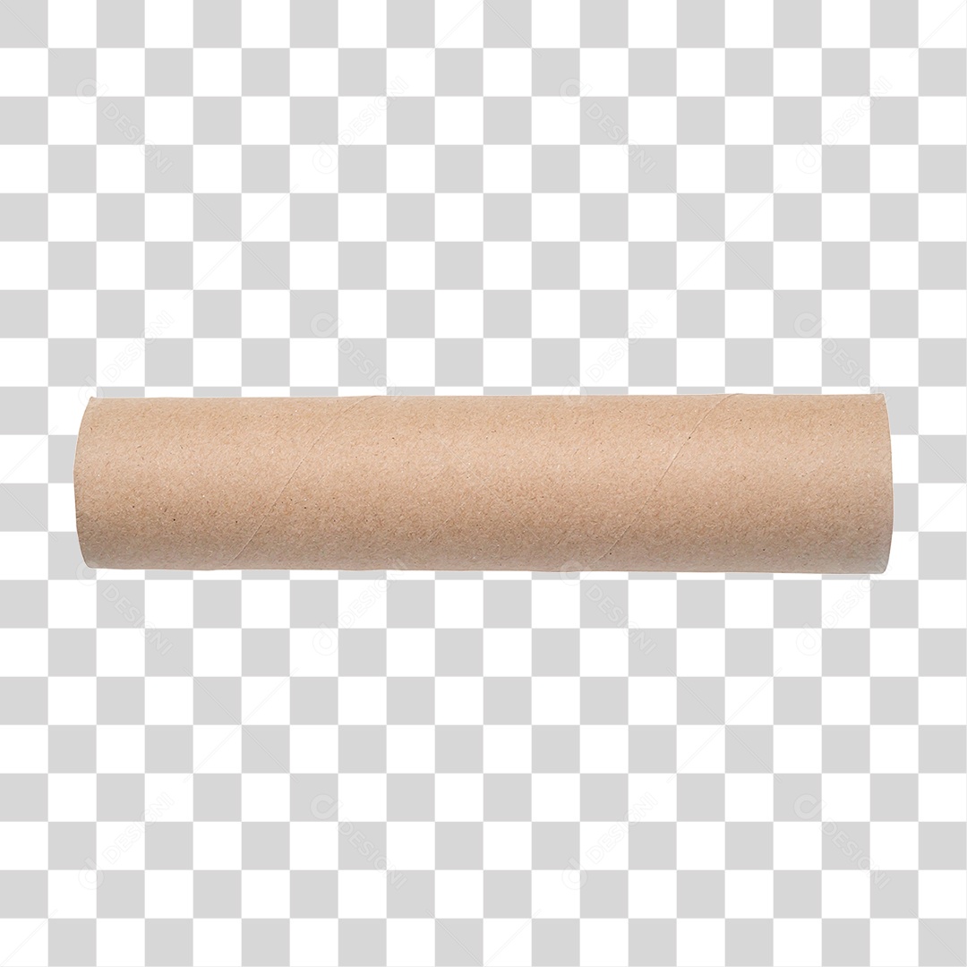 Rolo de Papelão PNG Transparente
