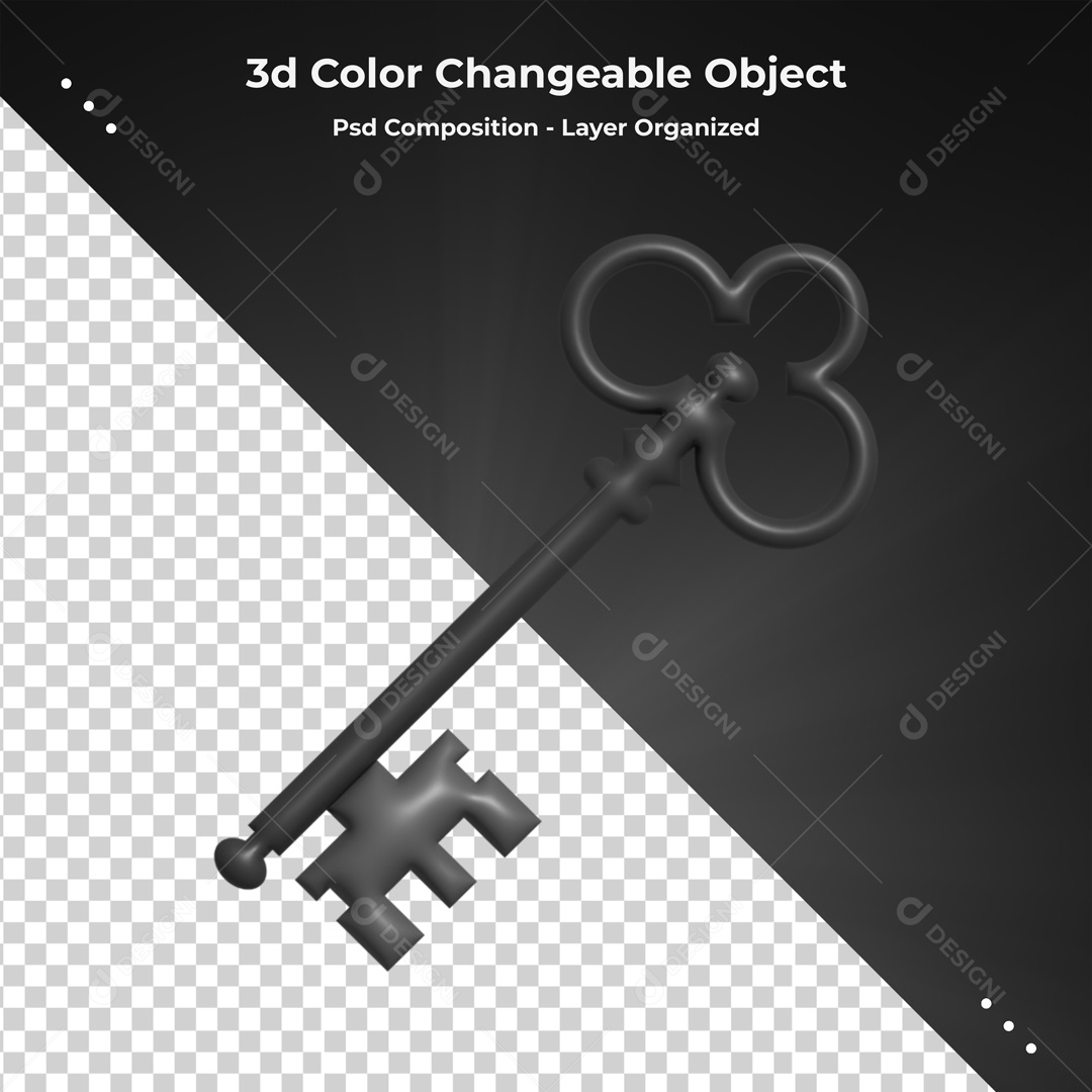 Elemento De Chave Para Composição PSD