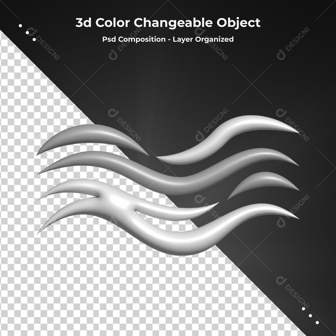 Elemento De Vento Para Composição PSD