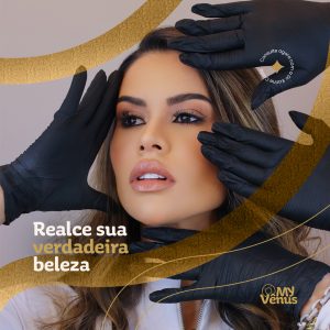 DIREITOS AUTORAIS Campanha Clínica de Estética Realce Sua Verdadeira Beleza Social Media PSD Editável