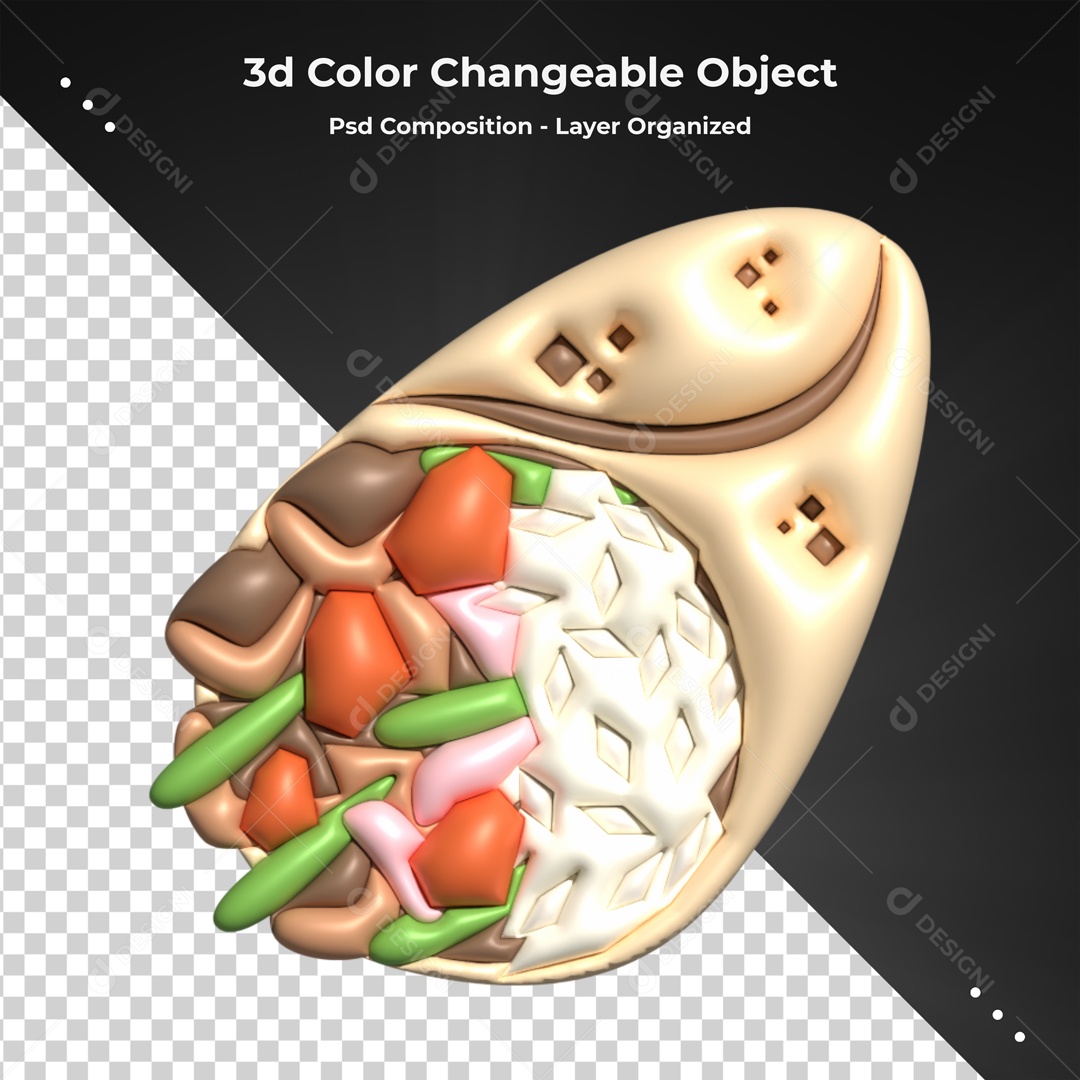 Elemento De Bolo De Arroz Chines Para Composição PSD
