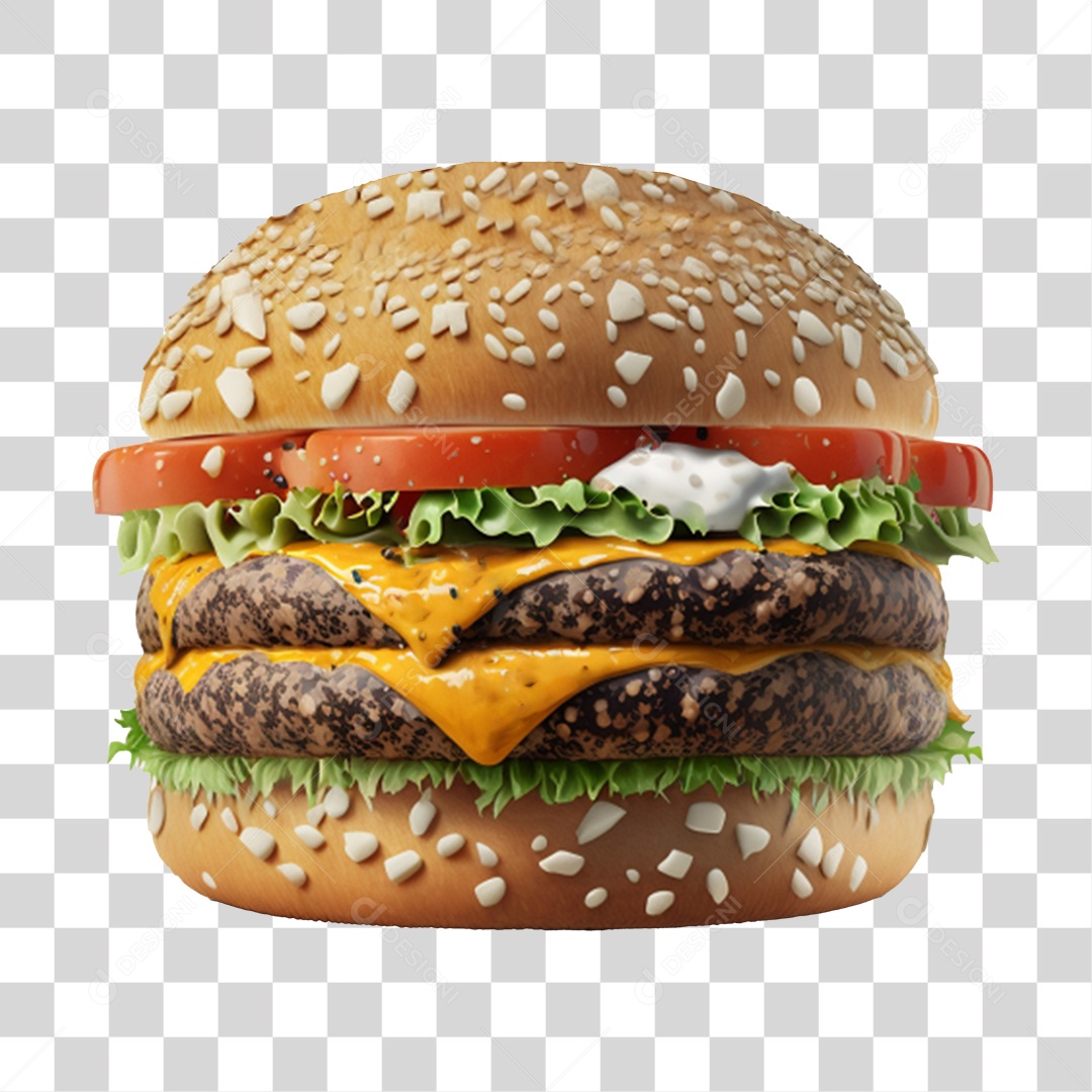Hamburguer PNG Transparente