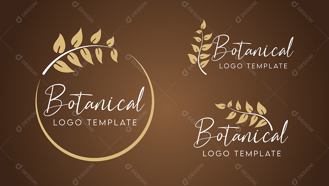 Logotipo Botanical AI + EPS