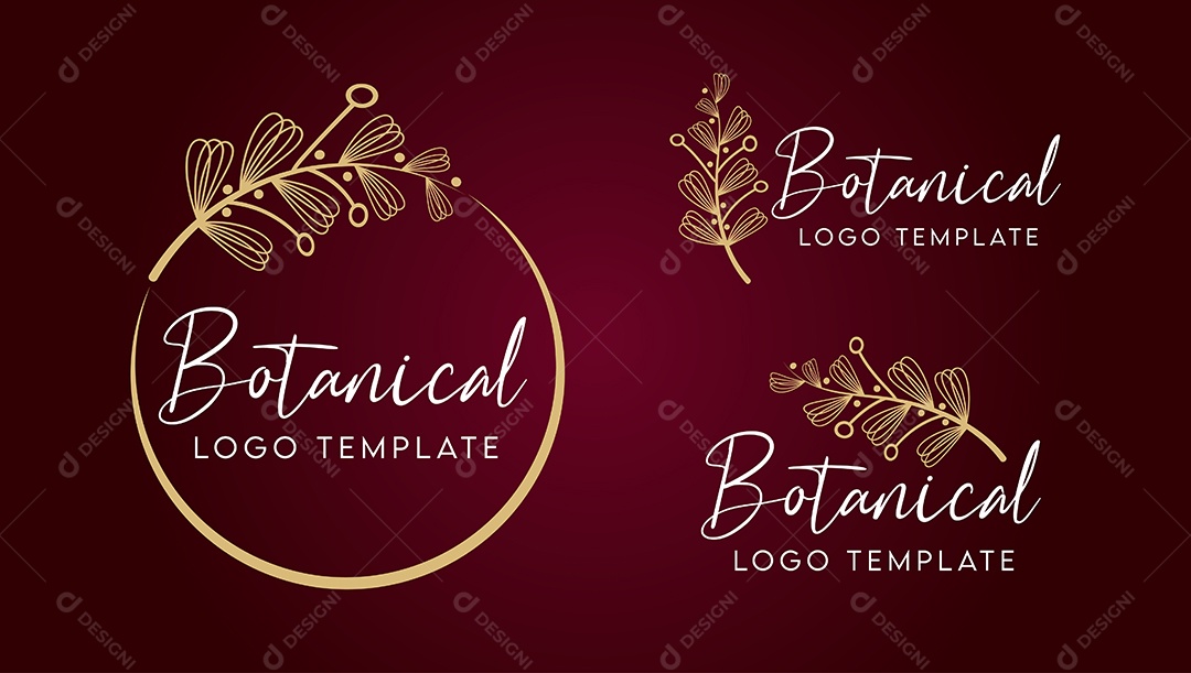 Logotipo Botanical AI + EPS