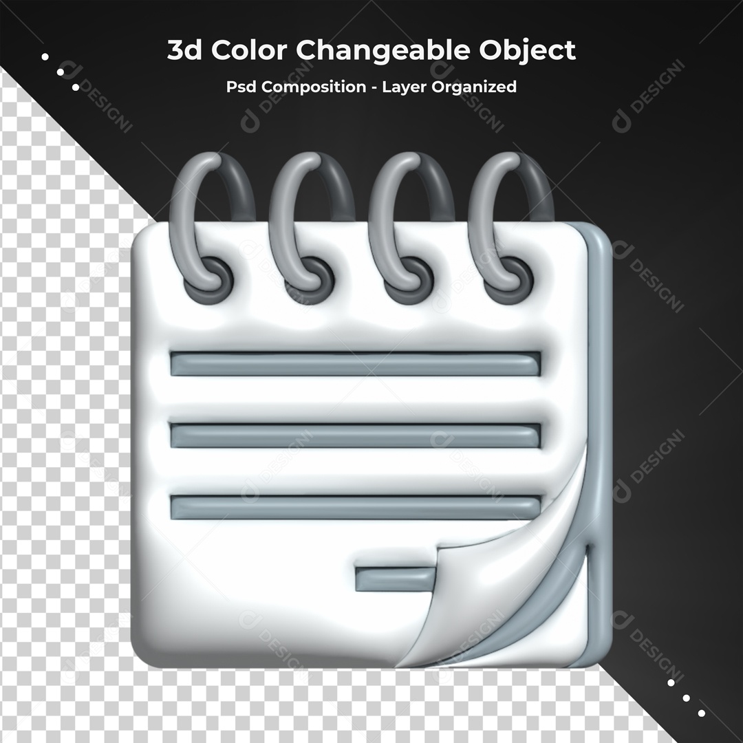 Elemento De Calendário Para Composição PSD