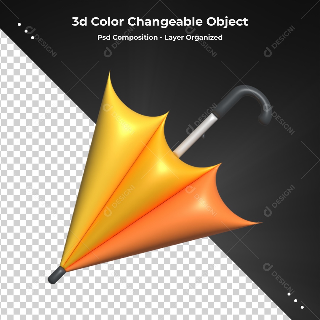 Elemento De Guarda Chuva Para Composição PSD