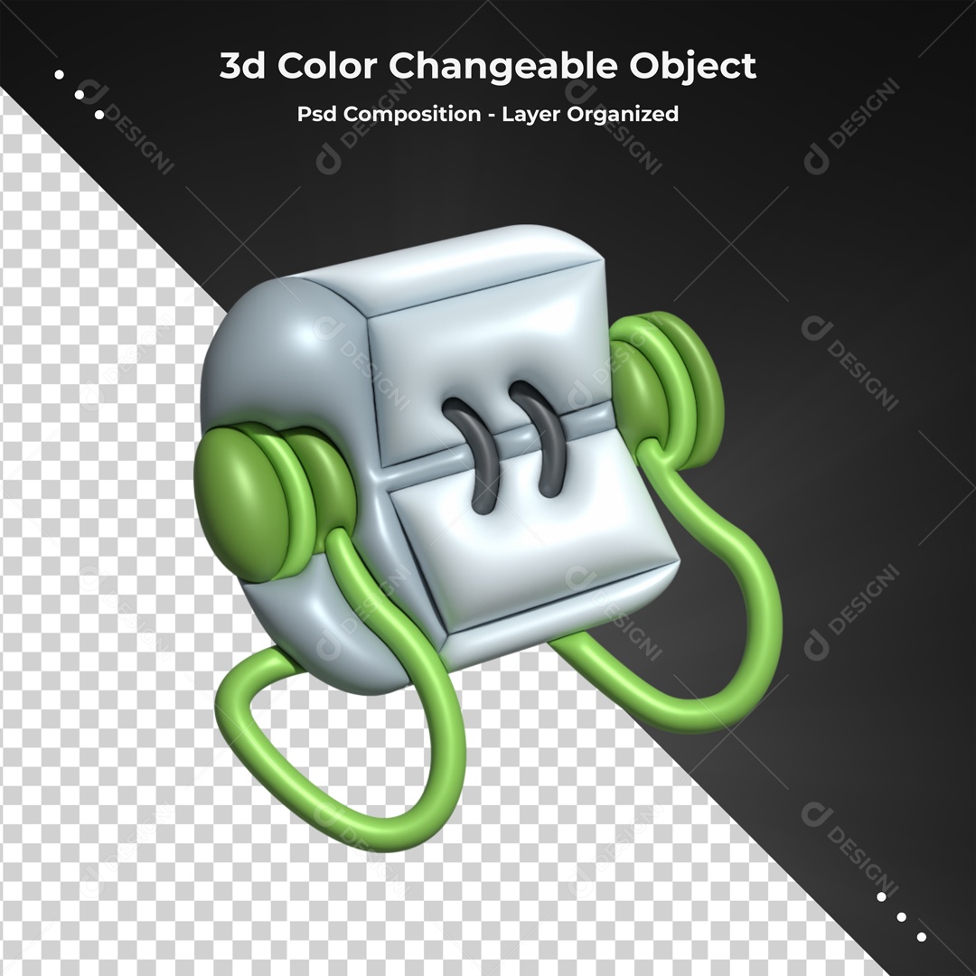 Elemento Grampo Para Fichário Para Composição PSD
