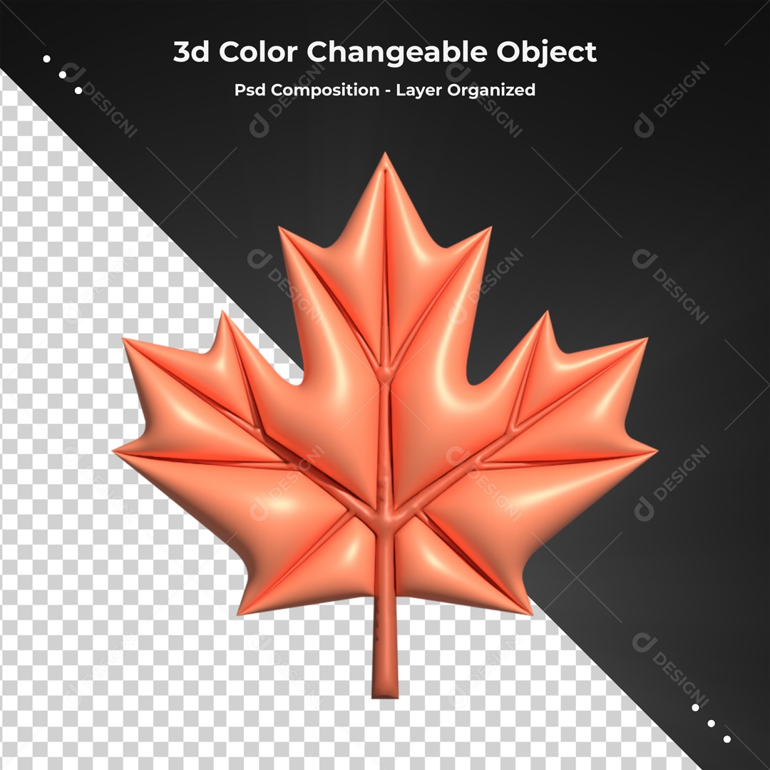 Elemento De Folha Bordo Para Composição PSD