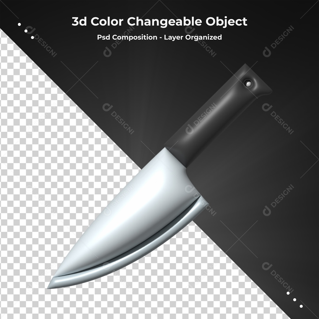 Elemento De Faca Para Composição PSD
