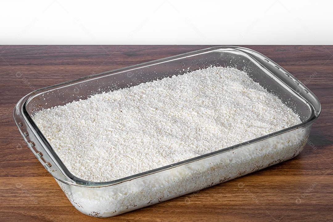 Cuscuzeira, prato típico brasileiro, feito com tapioca, leite