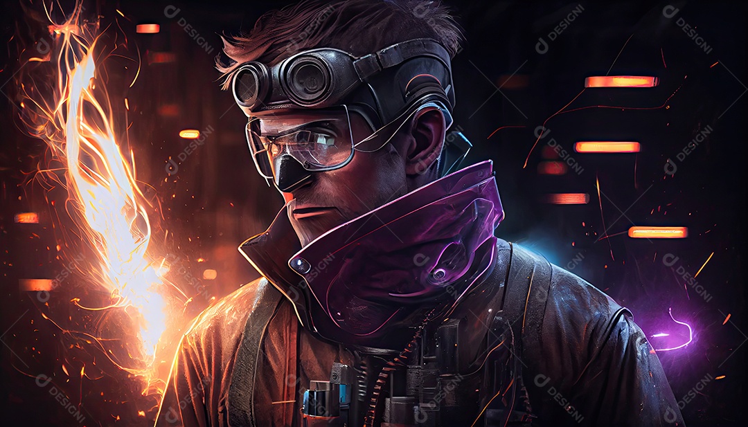 Soldador Industrial Com Torchspace Dia do Trabalho e a importância dos trabalhadores.